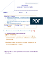 PRUEBA USO DE LA B y V3°