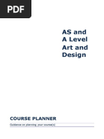 GCE Art Course Planner