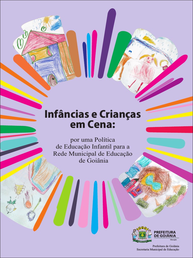 Uma Caixa Bolo Num Estilo Deliberadamente Infantil Desenho Criança