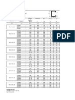 C Purlins WeightTable-1