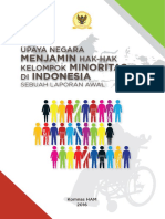 Upaya Negara Menjamin Hak-Hak Kelompok Minoritas Di Indonesia (Sebuah Laporan Awal)