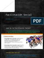 Facilitación Social en El Grupo