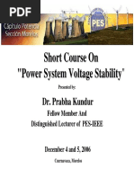 Power System Voltage Stability PDF