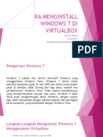 Cara Menginstall Windows 7 Di Virtualbox