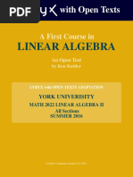 Kuttler LinearAlgebra AFirstCourse Yorku MATH2022 Summer2016