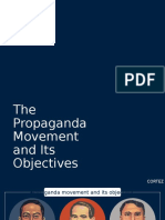 The Propaganda Movement and Its Objectives