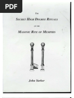 Clausen H C - Practice & Procedure For The Scotish Rite 1981 | PDF ...