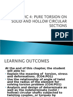 CHAPTER 4- PURE TENSION ON SOLID AND HOLLOW CIRCULAR SECTION