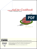 SpatiaLite Cookbook 