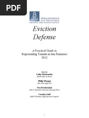 Eviction Defense Manual