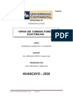 TIPOS DE CONDUCTORES ELÉCTRICOSonductores