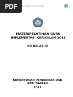 Download Materi Pelatihan SD MI KELAS IV by RADIOLOGI SN326101837 doc pdf
