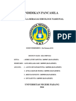 Makalah Pendidikan Pancasila Sebagai Ideologi Nasional