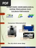 Komponen Hidromekanikal Sistem Pengairan Dan Saliran Pertanian