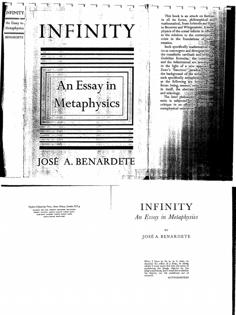 Jose benardete infinity an essay in metaphysics 05 image