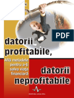 Datorii Profitabile - Datorii Neprofitabile PDF