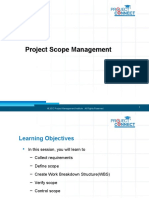 6 Project Scope Management