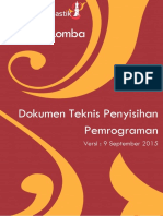 Dokumen Teknis Penyisihan Pemrograman Gemastik 8