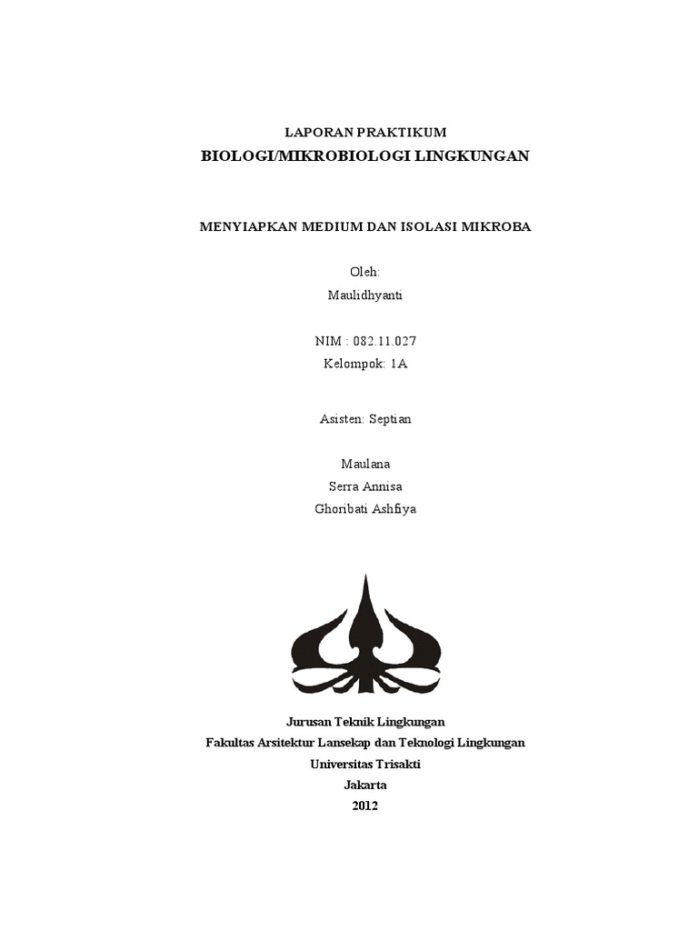 Laporan Praktikum Isolasi Mikroba | PDF