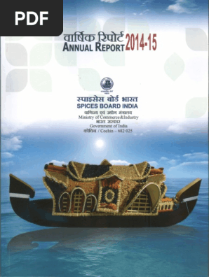Annual Report Spices 14 15