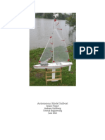 Autonomous Model Sailboat