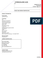 Hydrochloric Acid 30-35%