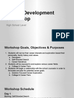 High School Career Development Workshop