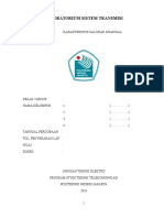 JOBSHEET - 5 - Karakteristik Saluran Koaksial