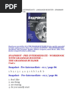 SNAPSHOT Raspunsuri Clasa A 6 A PDF