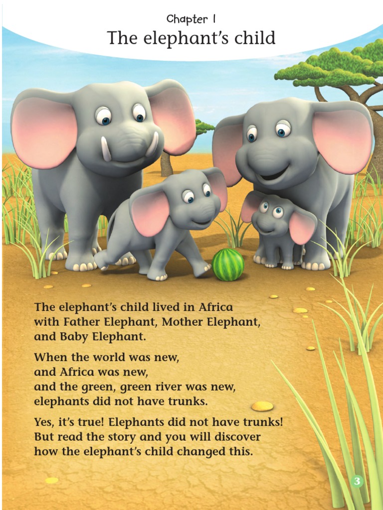 The Elephant's Child Unit 1