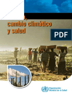 OMS Cambio Climatico Genero y Salud PDF