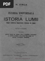 Istoria Lumii 476-1648 - Iorga