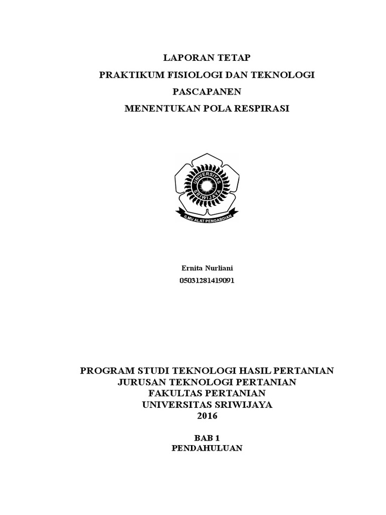 Laporan Praktikum Menentukan Pola Respirasi | PDF