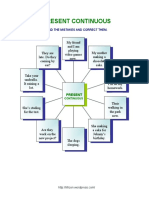 Exercícios para Estudo Do Present Continuos