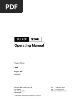 Sulzer S20u Internal Combustion Engine Engine Technology