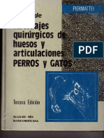 Abordajes Quirurgicos de Huesos y Articulaciones Perros y Gatos