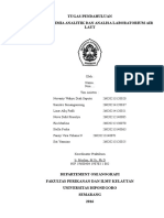 Tugas Pendahuluan Praktikum Kimia Analitik Dan Analisa Laboratorium Air Laut