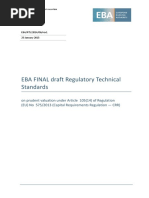 EBA-RTS-2014-06 RTS on Prudent Valuation