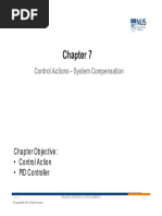 Control Actions - System Compensation: Chapter Objective: - Control Action - PID Controller