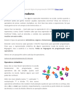 10 - Operadores - Minicurso de Lógica de Programação