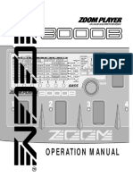 3000B Operation Manual (English)
