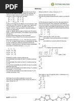 Matematica Matrizes Exercicios Gabarito