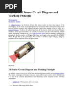 Infrared IR Sensor Circuit Diagram and Working Principle