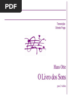 Hans Otte O Livro dos Sons