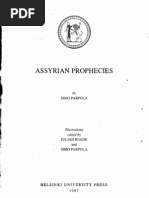Assyrian Prophecies - Simo Parpola 