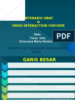 Interaksi Obat - Drug Interaction Checker