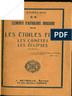 0636 Fiducius Robert Ambelain Elementos de Astrologia Judiciaria ETOILES FIXES