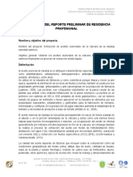 03 Estructura Del Reporte Preliminar de Res Profesional