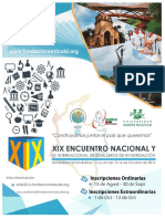 Convocatoria Encuentro Nacional 2016