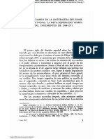 Assadourian Acerca Del Cambio en La Naturaleza Del Dominio Sobre Las Indias